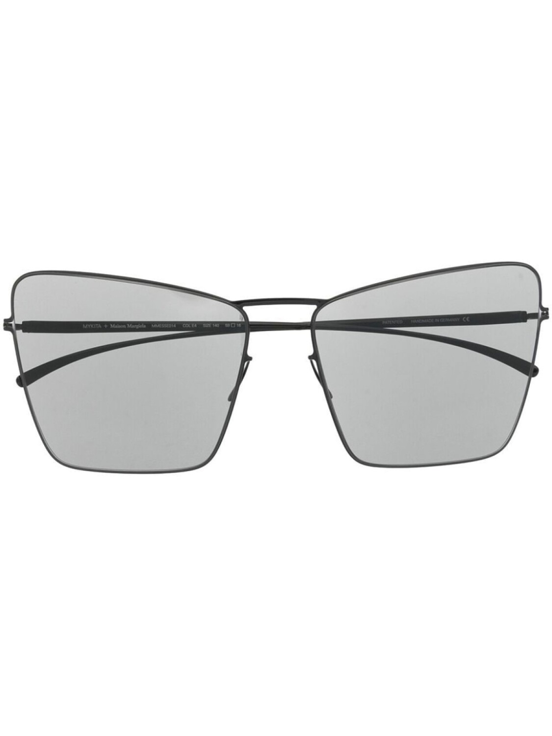 

Солнцезащитные очки в квадратной оправе Mykita, черный