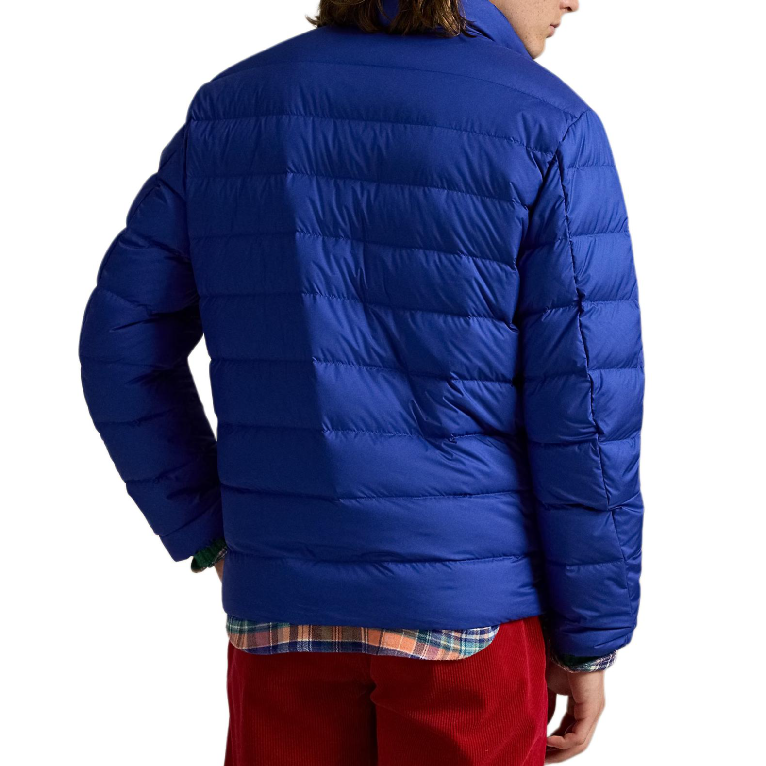 Пуховик Polo Ralph Lauren, royal синий — фото 4