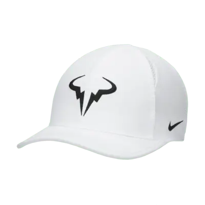 

Бейсболка Nike Dri-FIT Club Unstructured Rafa Cap, белый/черный