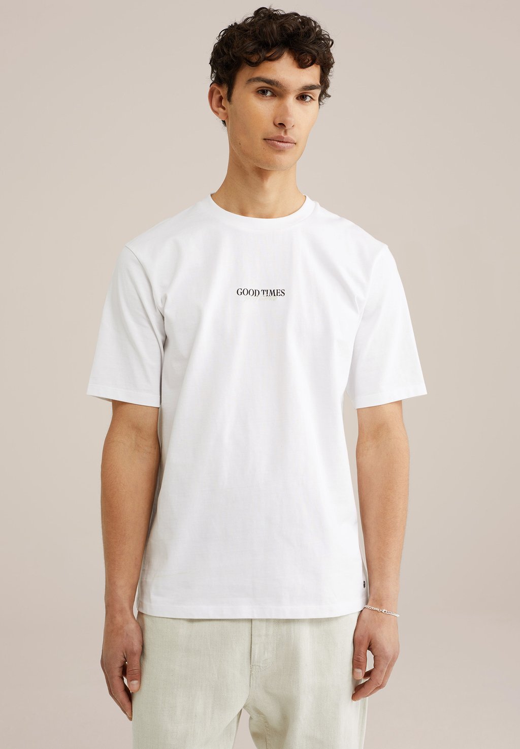 

Футболка с принтом WE Fashion, белый