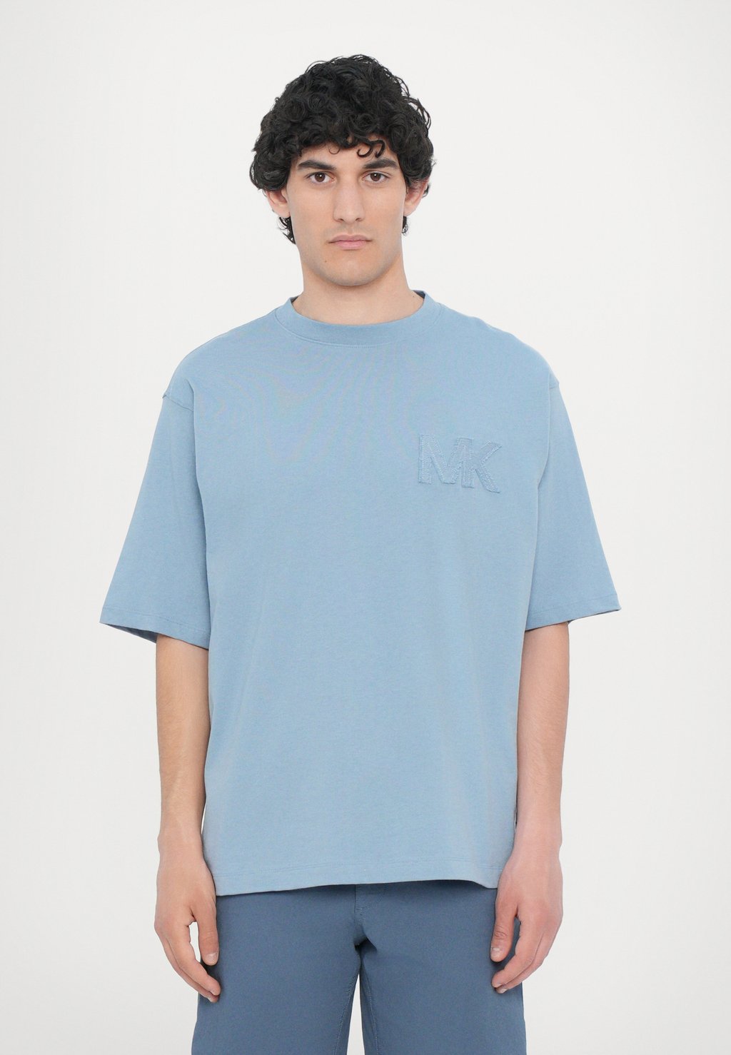 

Футболка с принтом APPLIQUE TEE Michael Kors, синий
