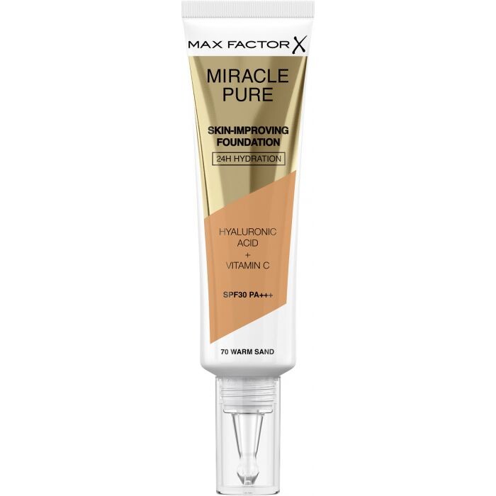 

Тональная основа Miracle Pure Base de Maquillaje Max Factor, 70 Warm Sand
