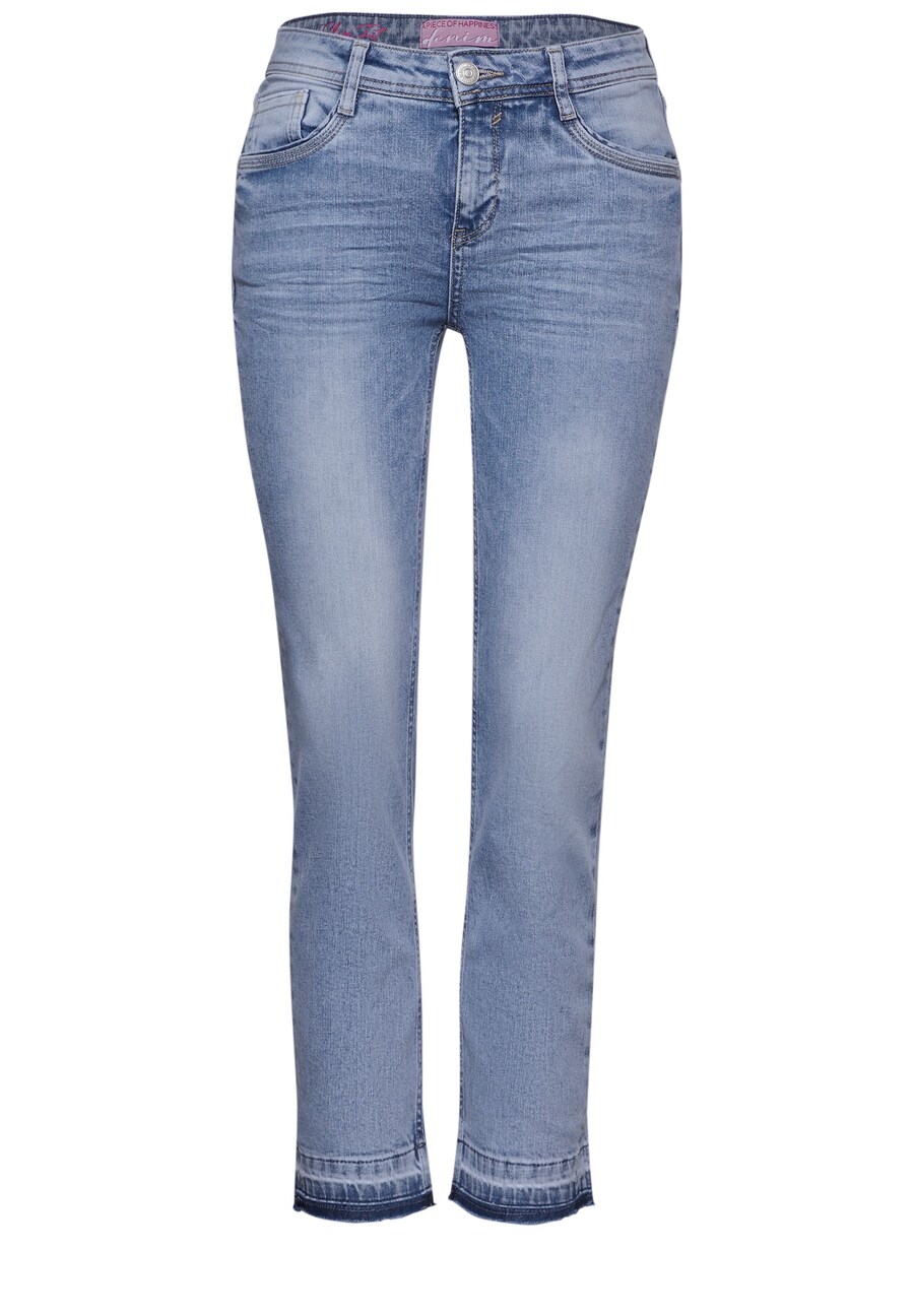 

Джинсы STREET ONE Slim fit Jeans, небесно-синий