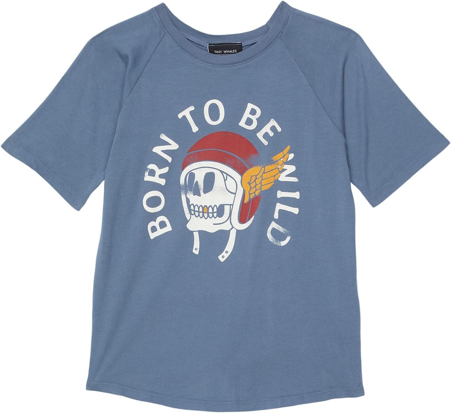 

Футболка Tiny Whales Born Wild T-Shirt, цвет River Blue