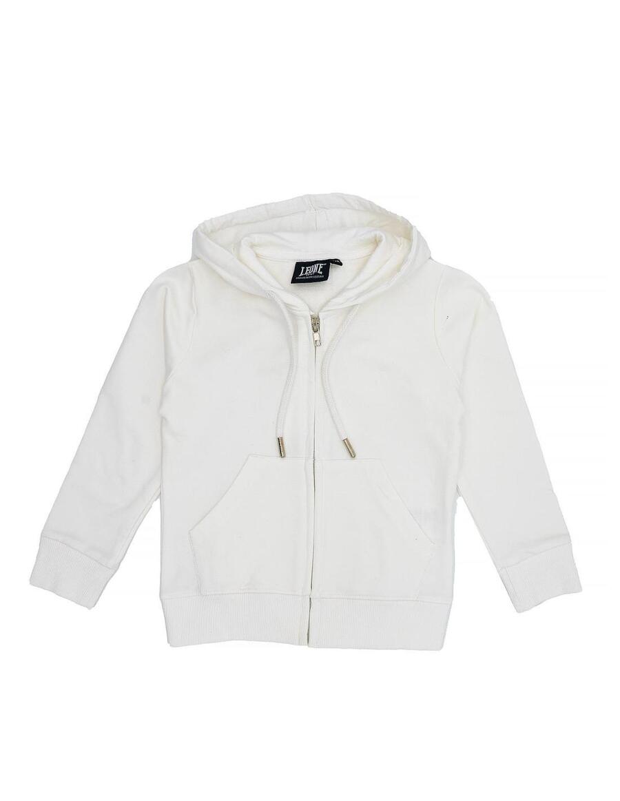 

LEONE 1947 APPAREL Блестящая толстовка с капюшоном на молнии для девочек