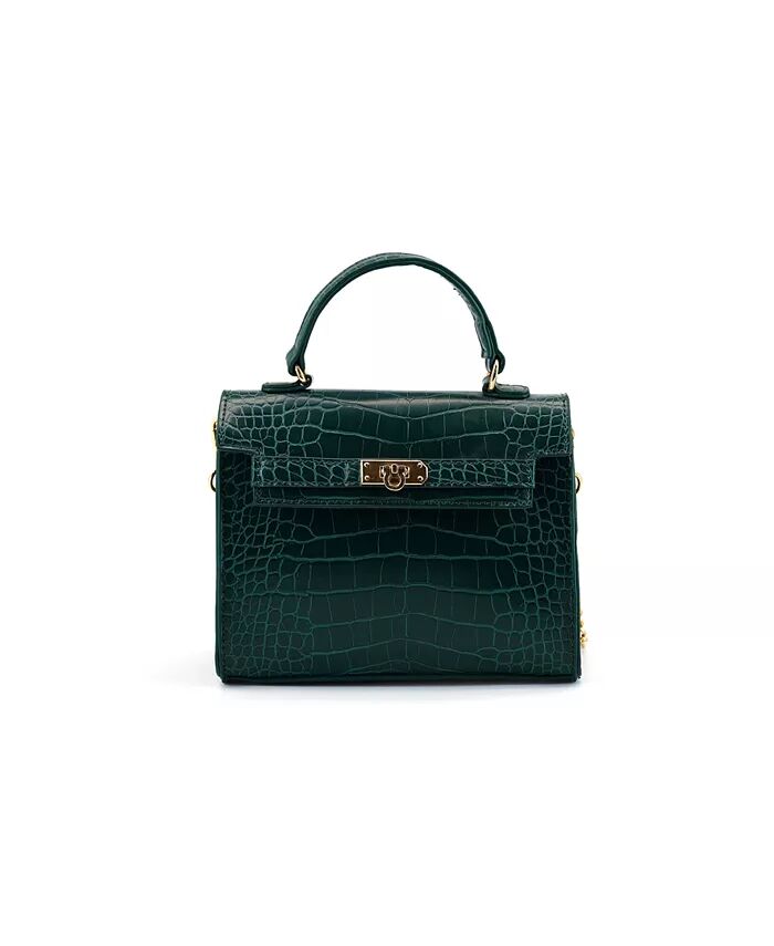 

Сумка через плечо Lantern Faux Croc LIKE DREAMS, зеленый