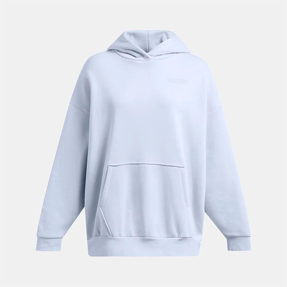 

Худи Under Armour Icon Fleece Ultra Oversized, синий