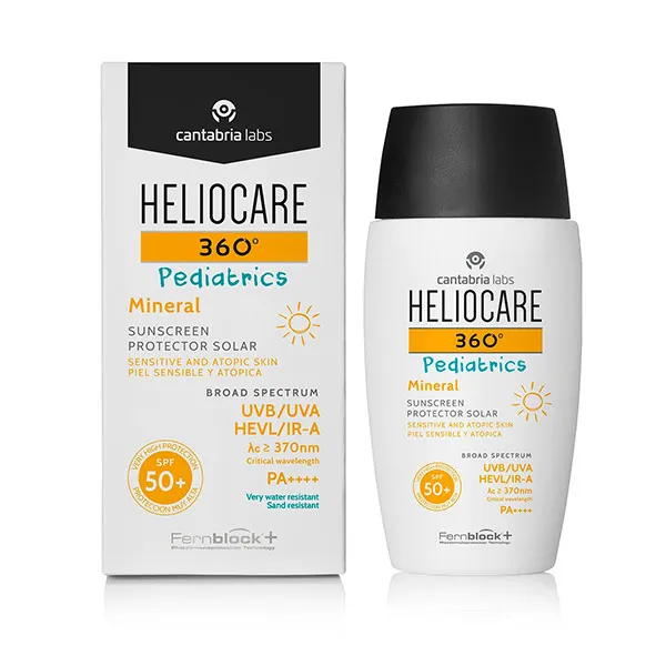 

Детский защитный крем 360º Pediatrics Mineral Spf50 Heliocare, 50 ml