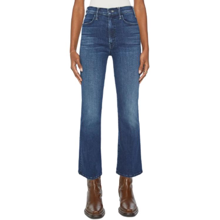 

Джинсы Hustler Mid Rise Ankle Jeans Mother, синий