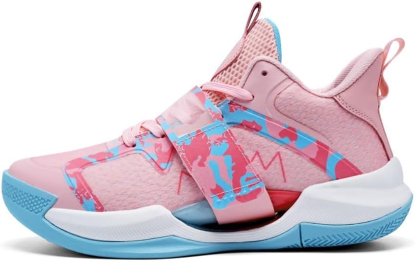 

Баскетбольные мужские кроссовки Yafexin, розовый