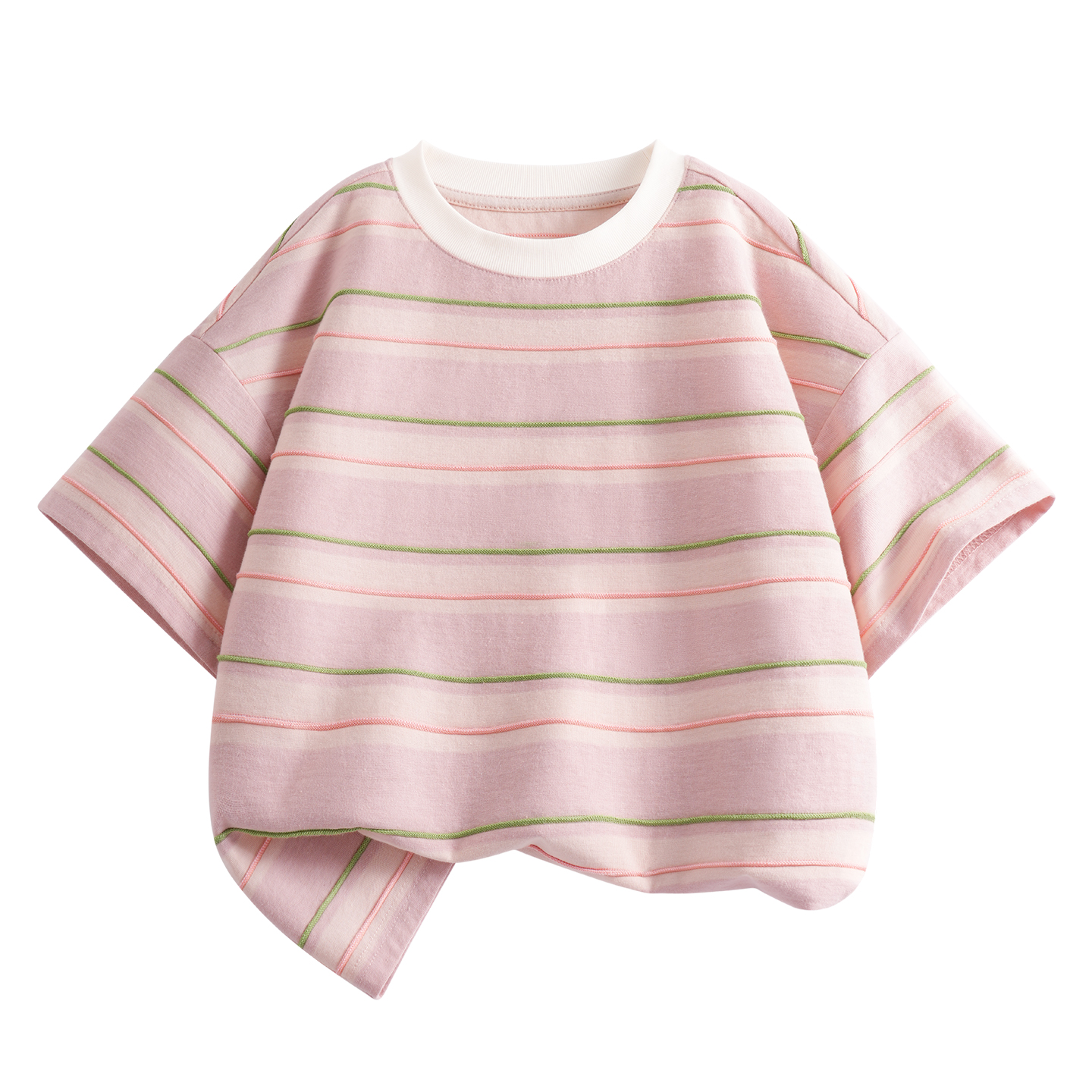 

Футболка детская Crew Neck тонкая Disney, solid color coral powder