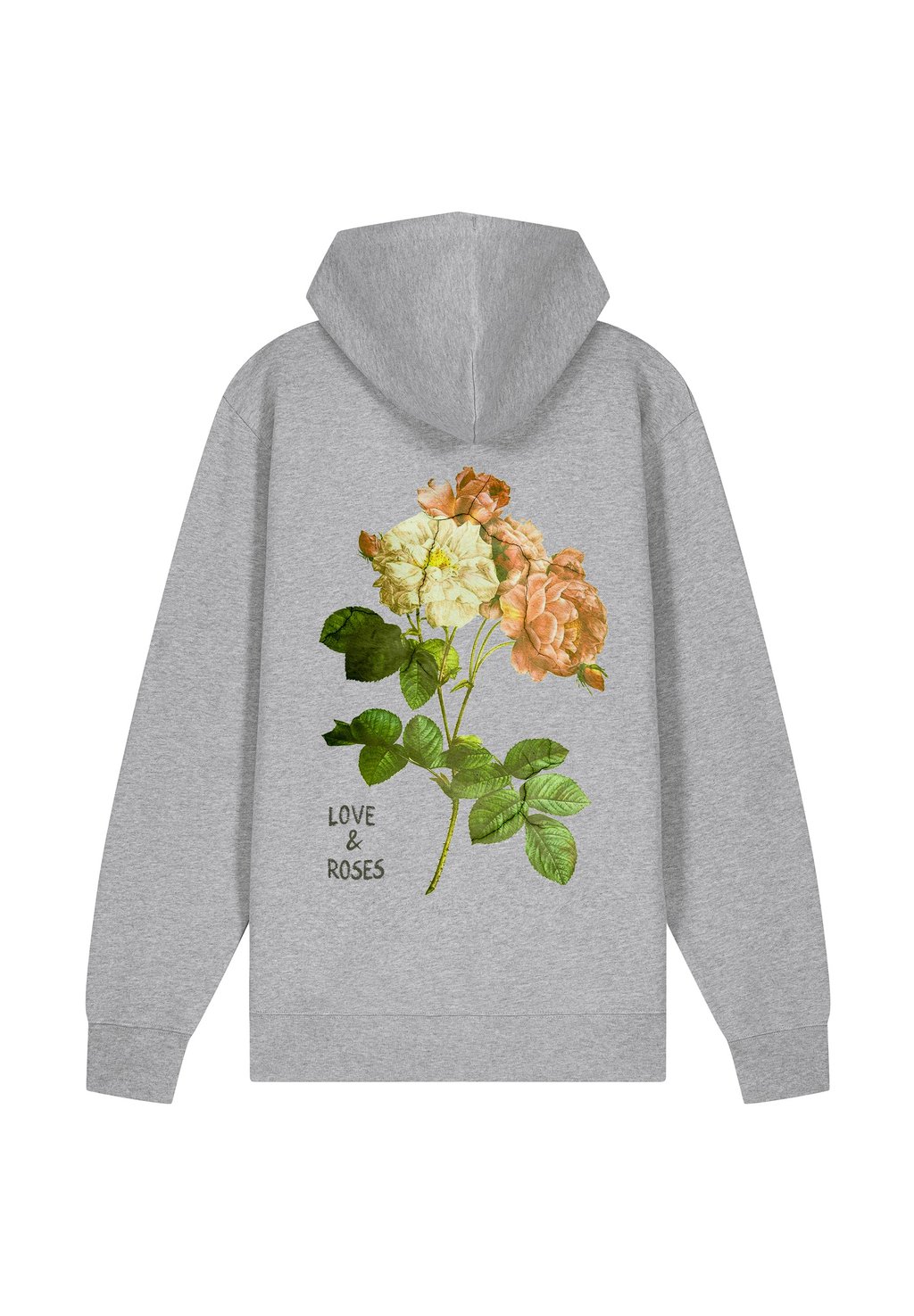 

Толстовка на молнии ROSES UNISEX ZIPPED Mira Paris, серый