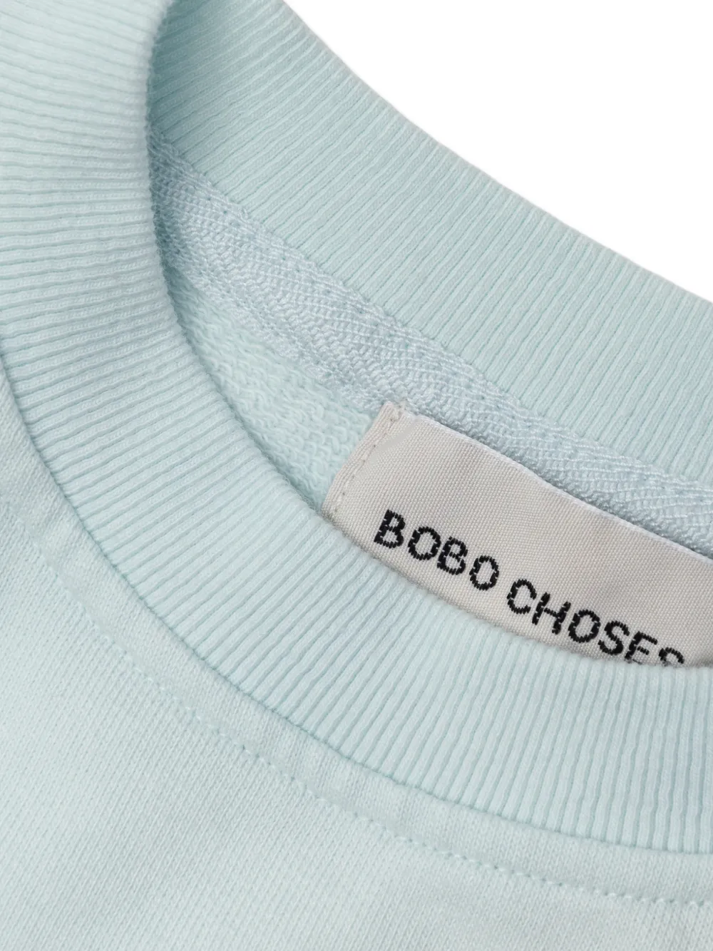 Свитшот с принтом и круглым вырезом Bobo Choses, синий — фото 3