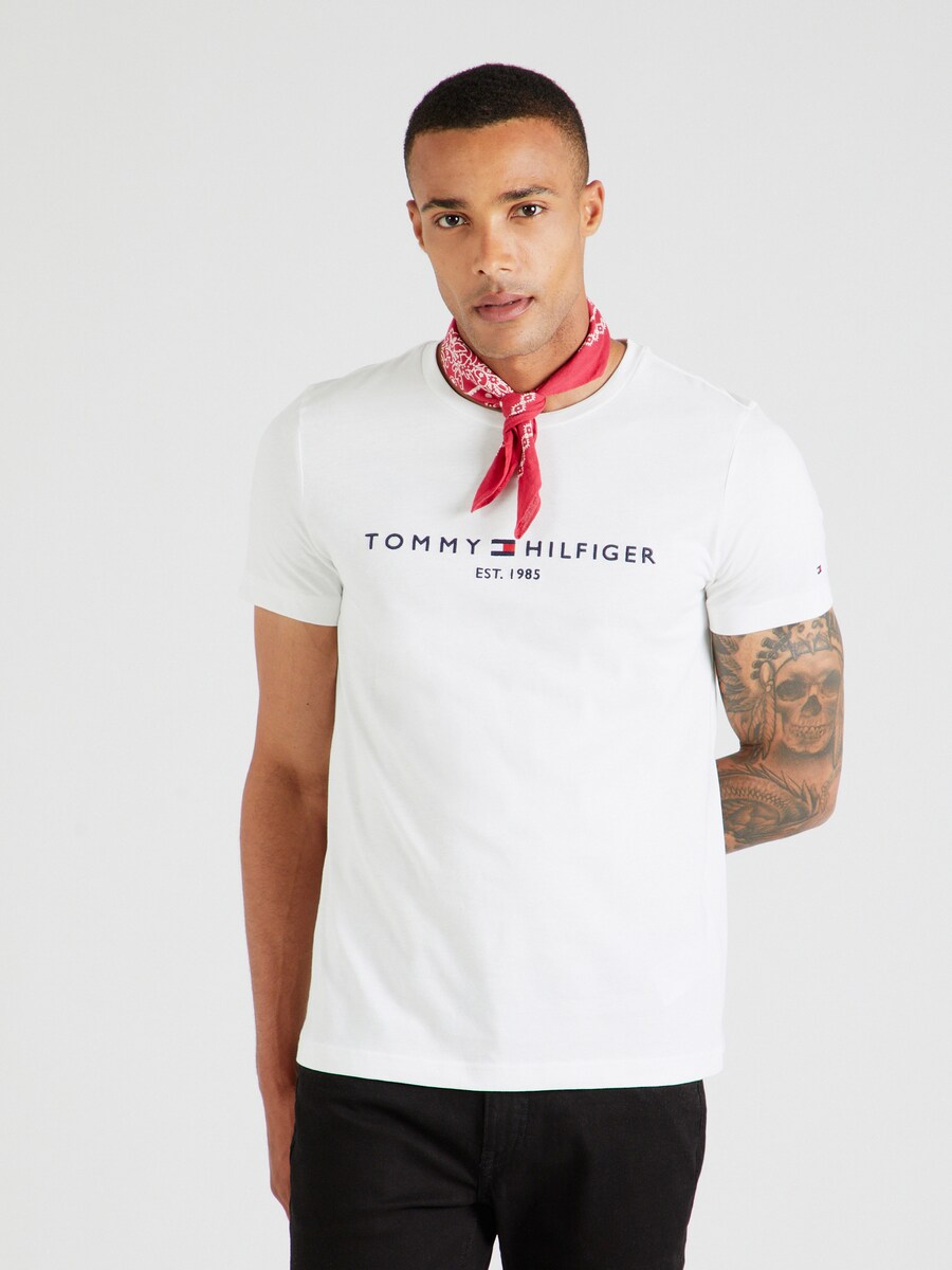 Рубашка обычного кроя TOMMY HILFIGER, белый — фото 2