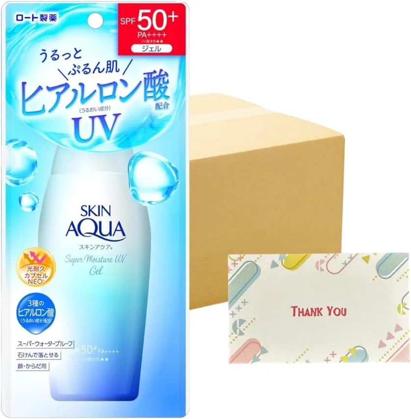 Солнцезащитный гель Skin Aqua Super Moisture UV Gel, SPF 50+ PA++++, Kunutonn, 48 шт., 110 г