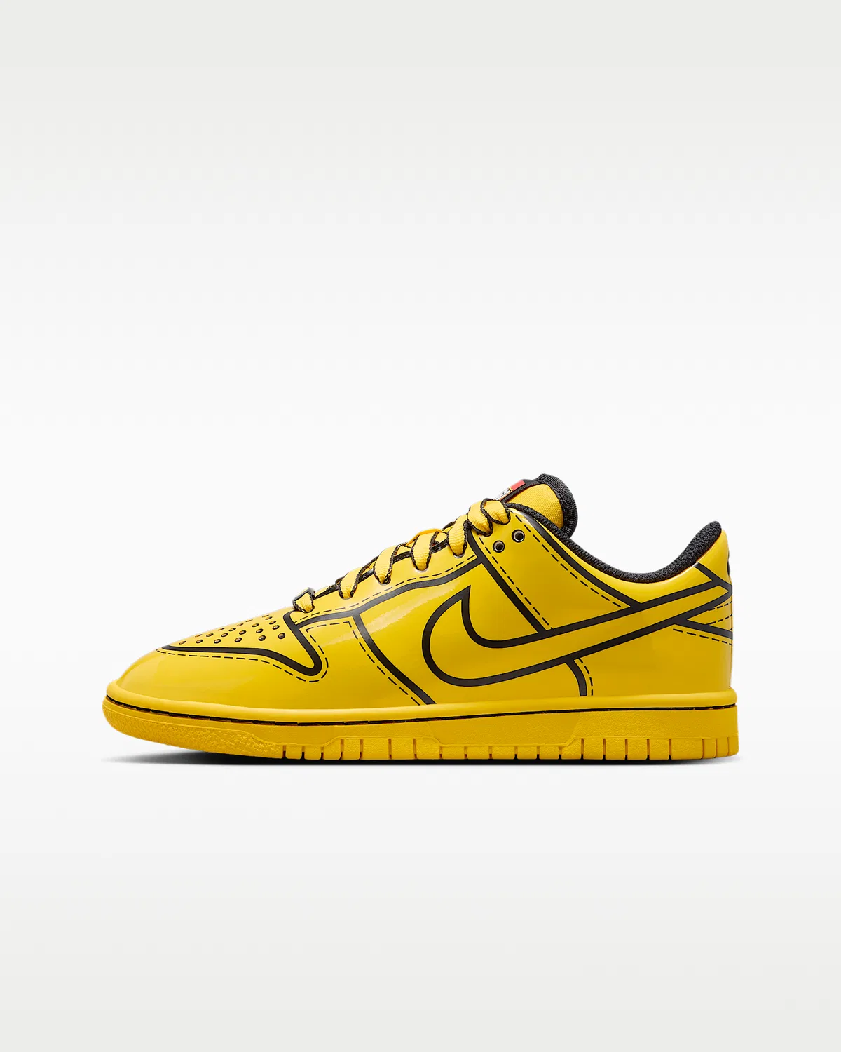 Детские кроссовки Nike Dunk Low x LEGO® Collection, Tour Yellow/Black/Volt/Tour Yellow