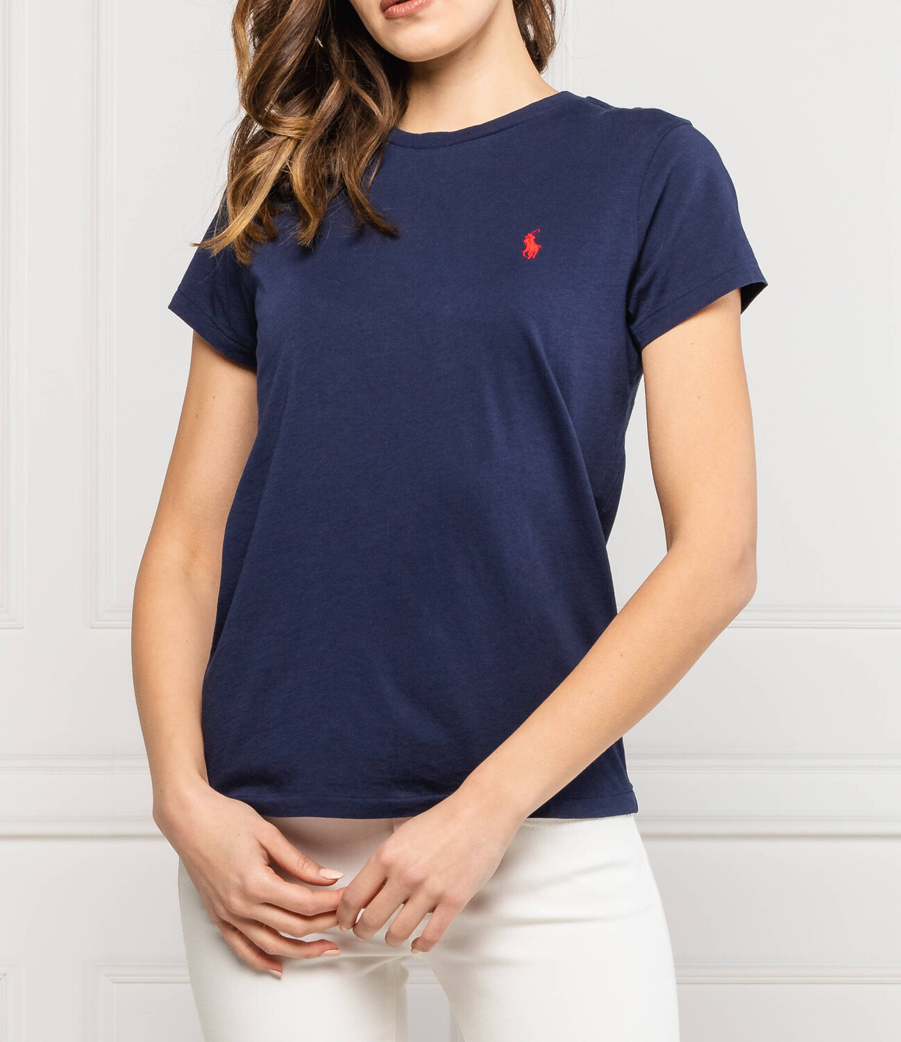 

Футболка POLO RALPH LAUREN regular fit, темно-синий