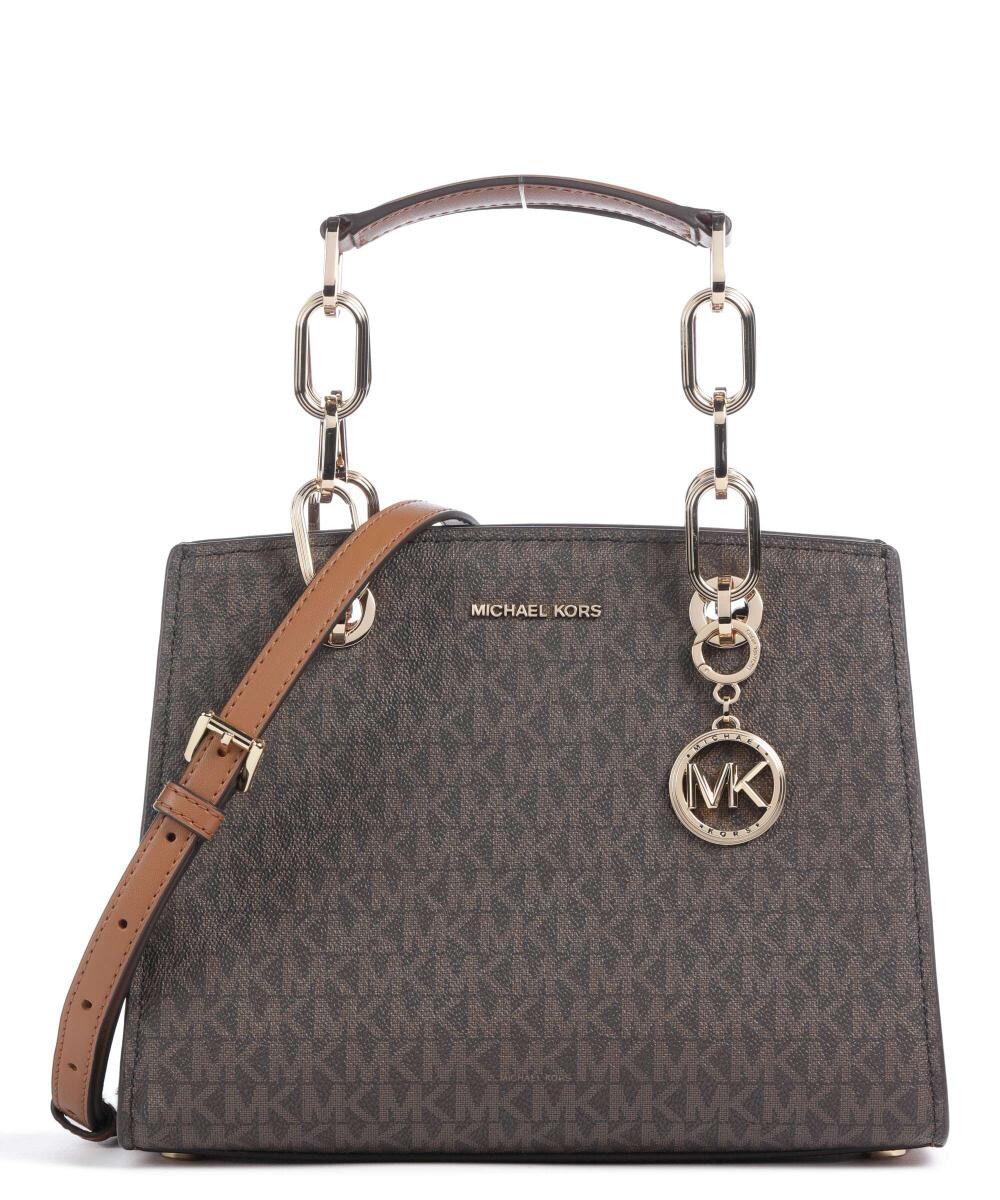 

Парусиновая сумочка Cynthia Michael Kors, коричневый