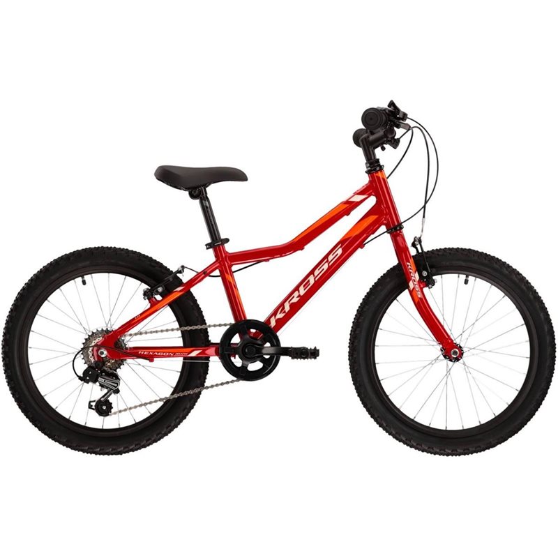 

Детский велосипед Kross Hexagon Mini 1.0, красный/белый