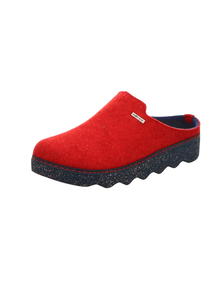 

Тапочки ROHDE Winter Pantoffel Textil Foggia, цвет cherry