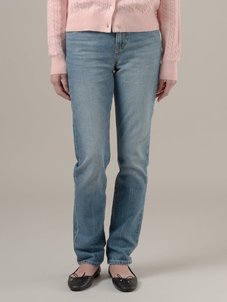 Узкие джинсы на танкетке, средний цвет, индиго Levi's, Medium Indigo - Worn In