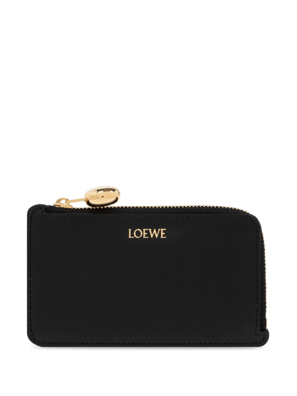 

Кардхолдер из зернистой кожи LOEWE, черный