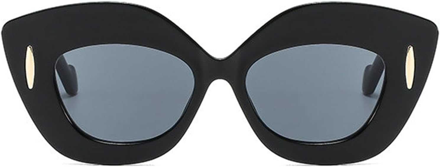 

Солнцезащитные очки Willochra Square для женщин, винтажные, ретро, ​​с заклепками, «кошачий глаз». Мужские модные солнцезащитные очки класса люкс с градиентным затемнением, защита от ультрафиолета UV400 F25, Black