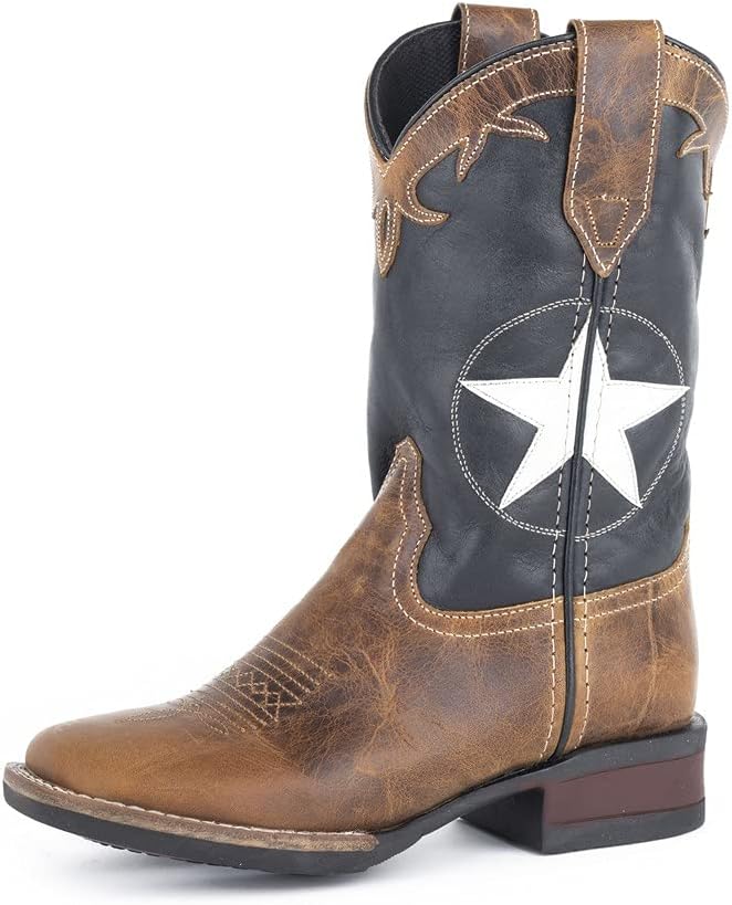 

Детские ковбойские сапоги ROPER (унисекс), коричневый/бежевый