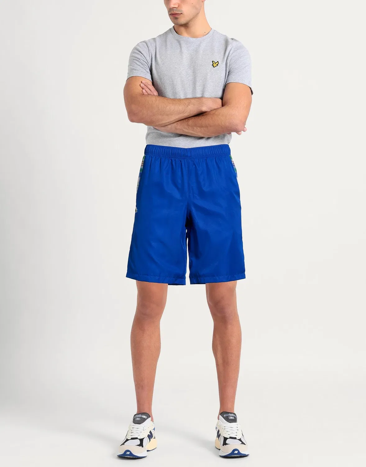 Шорты спортивные Lacoste мужские ярко-синий — фото 2