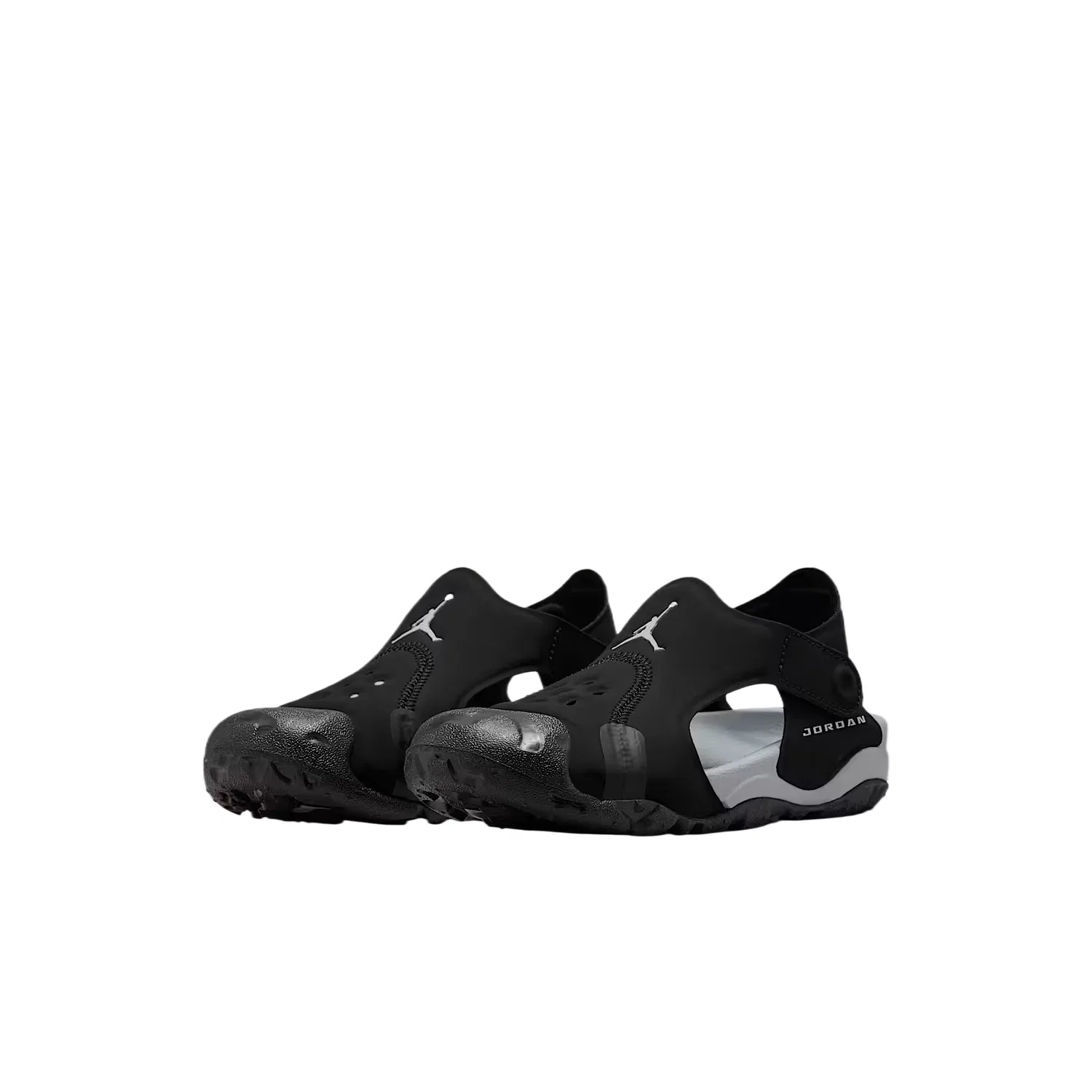 Детские сандалии Breathable Support Low top для детей 3-7 лет Jordan, Black/Wolf Gray/White — фото 3