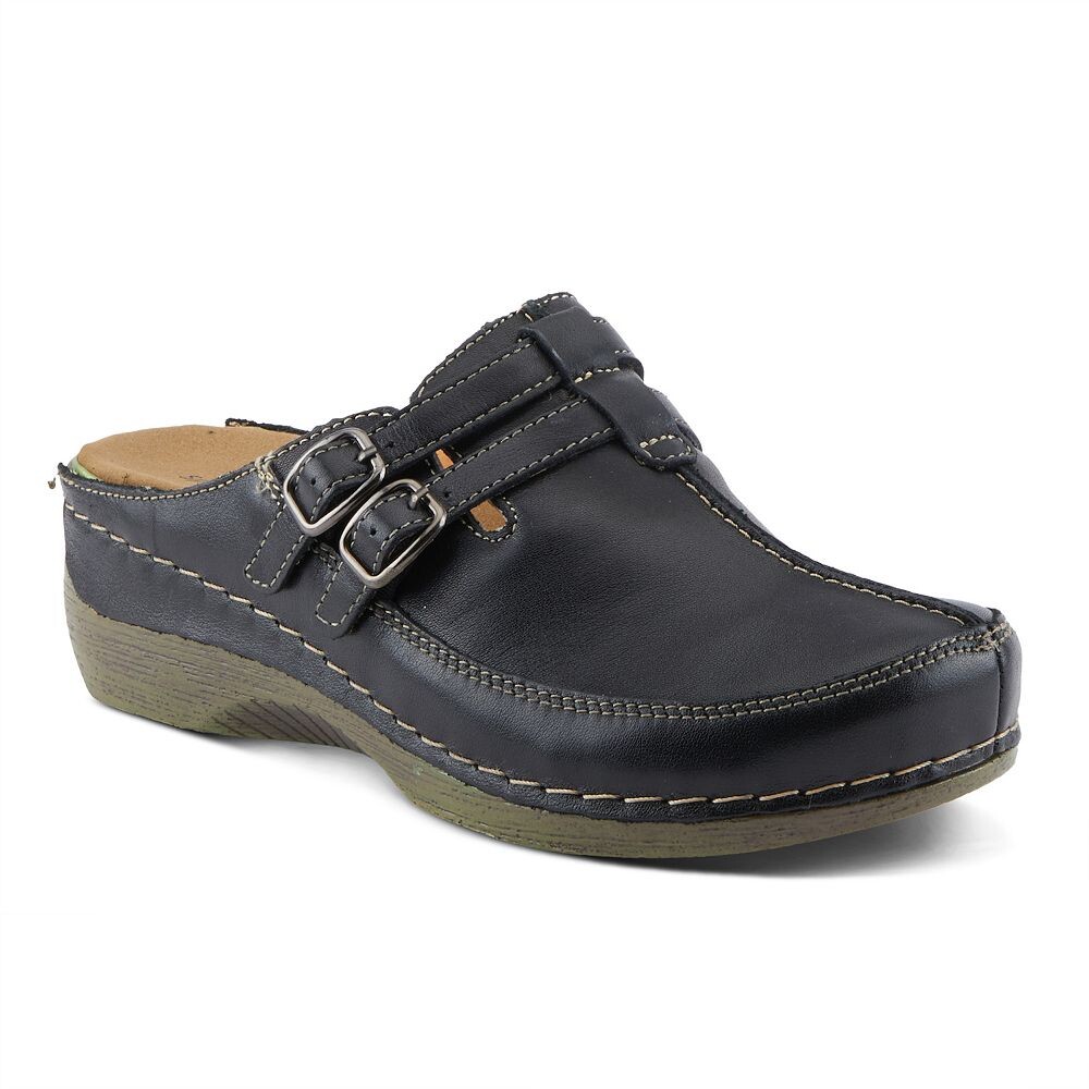 Женские кожаные сабо Spring Step Happy, черный