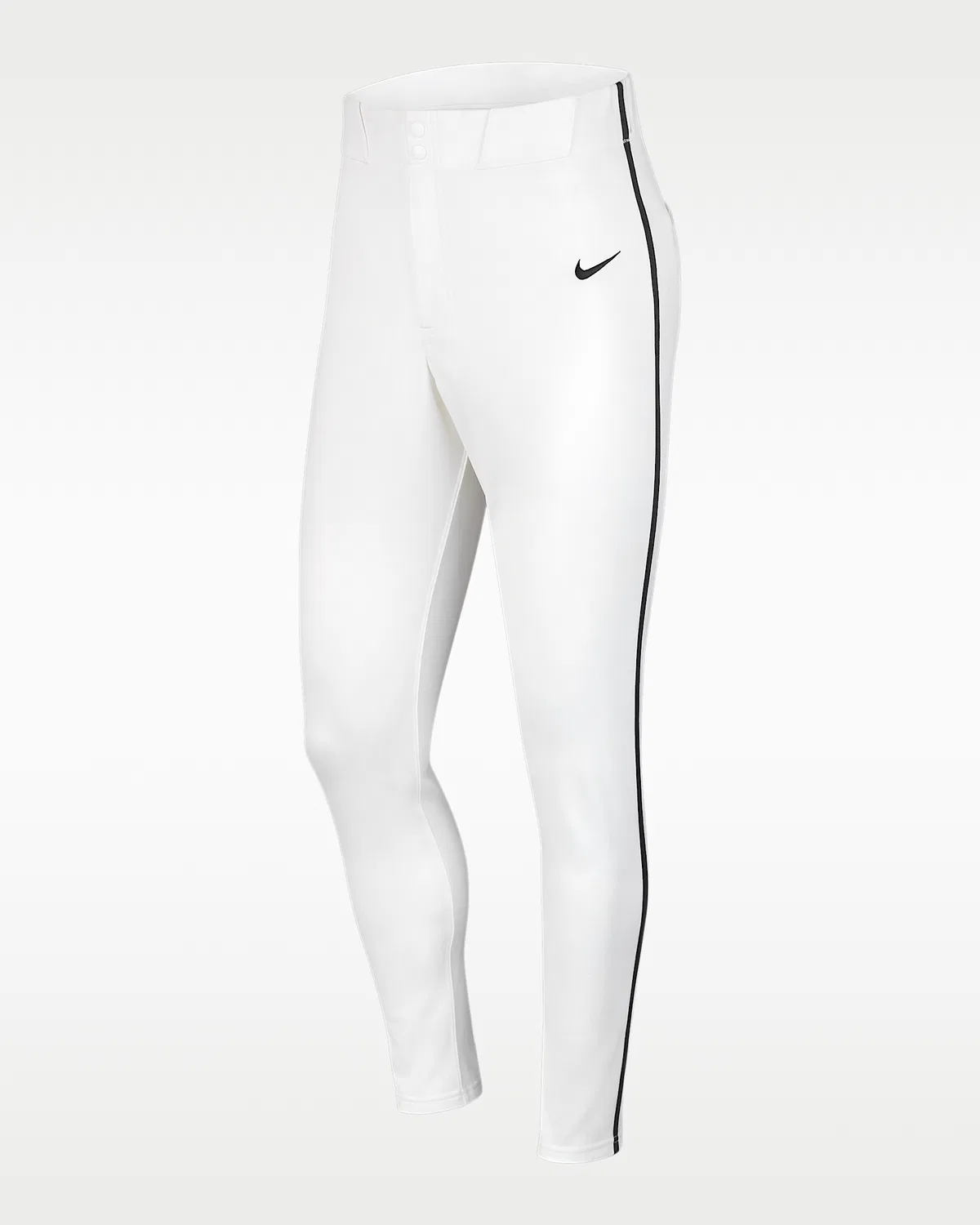 Мужские бейсбольные штаны с кантом Nike Vapor Select, White/Midnight Navy/Black