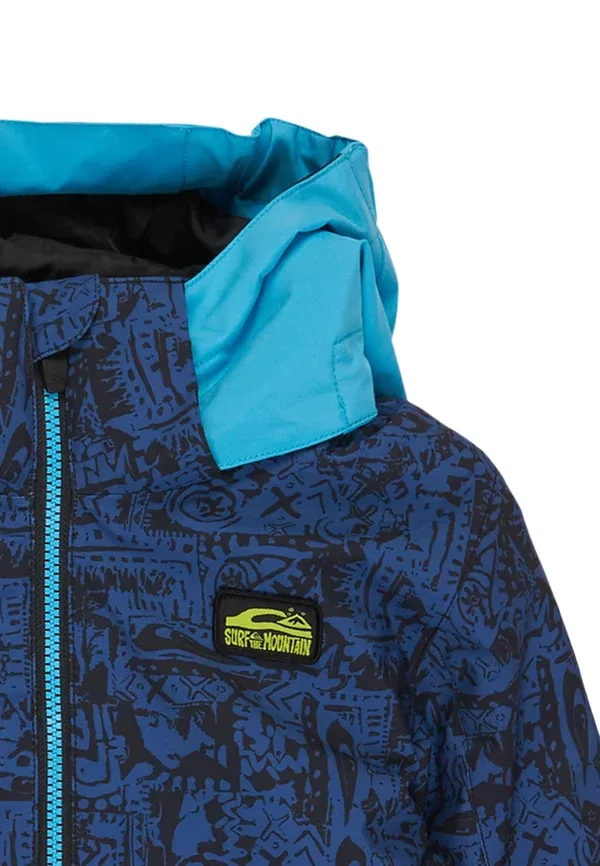 Куртка сноубордическая Little mission 10k funktionelle snowboard jacket Quiksilver, kvj, черный — фото 3