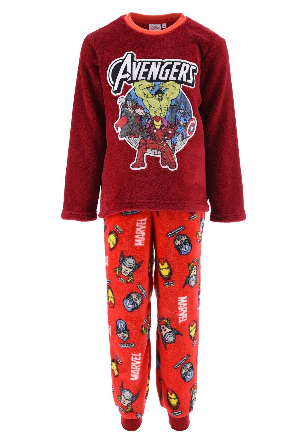 

Комплект ночной одежды IRONMAN HULK THOR Avengers, цвет rot