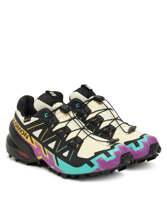 Беговые кроссовки Speedcross 6 Gore-Tex L47880200 Salomon, желтый — фото 2