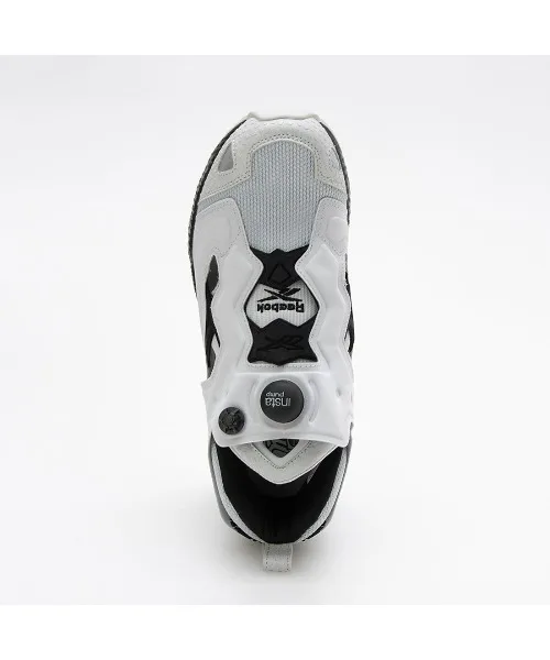 Кроссовки высокие с технологией Pump Reebok Instapump Fury 95 серые — фото 3