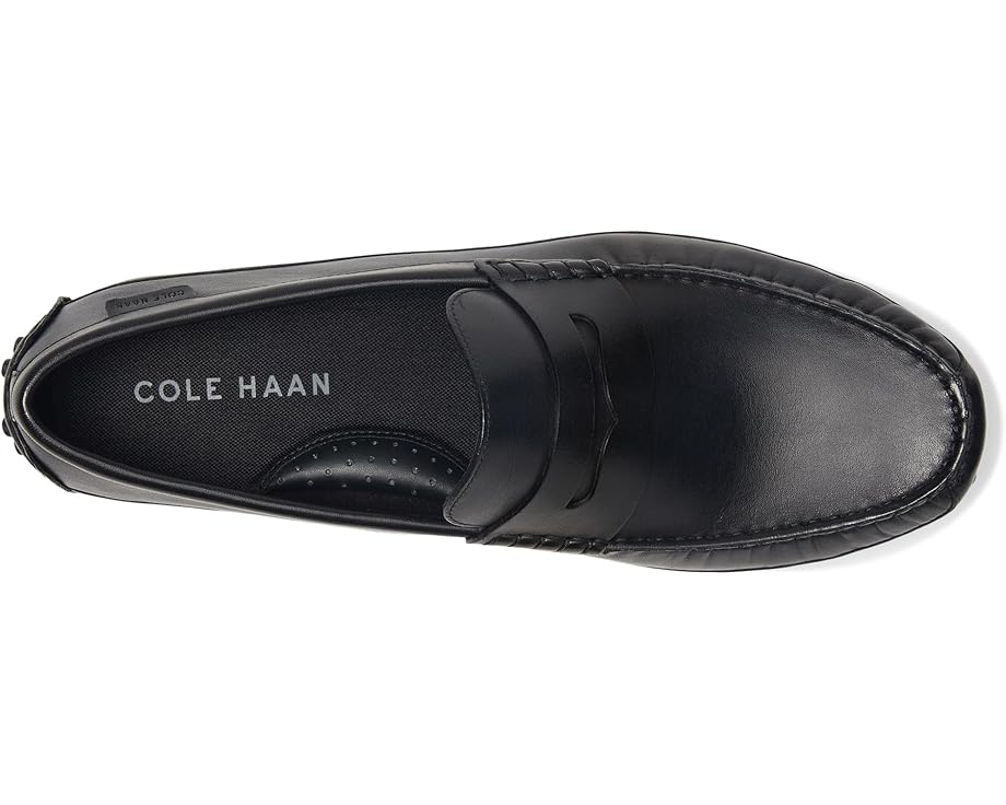 Мужские лоферы Cole Haan Hall Grand Penny Driving, Black — фото 2