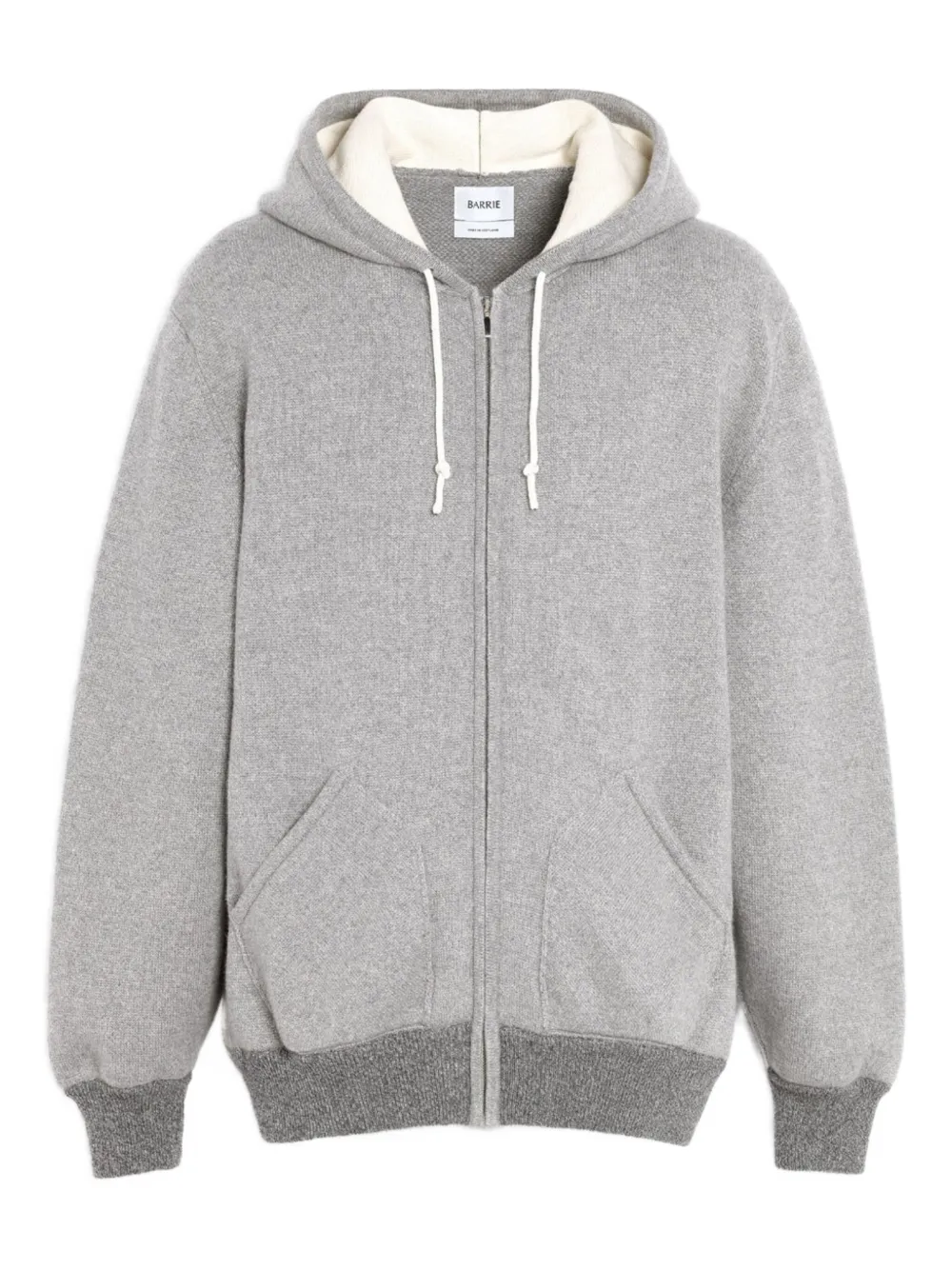 

Толстовка на молнии с капюшоном Barrie, серый