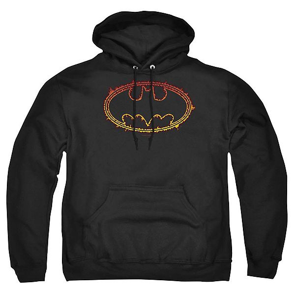 

Толстовка с капюшоном Batman flame outlined logo Licensed Character