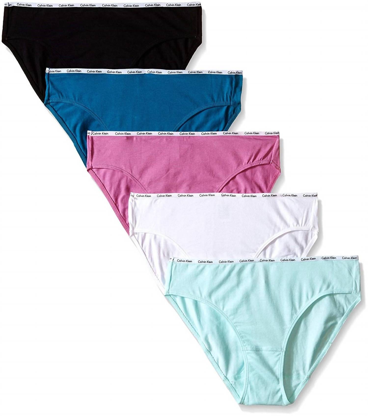 

Купальник женский Calvin Klein, цвет black/white/blue light/continental/peony blossom