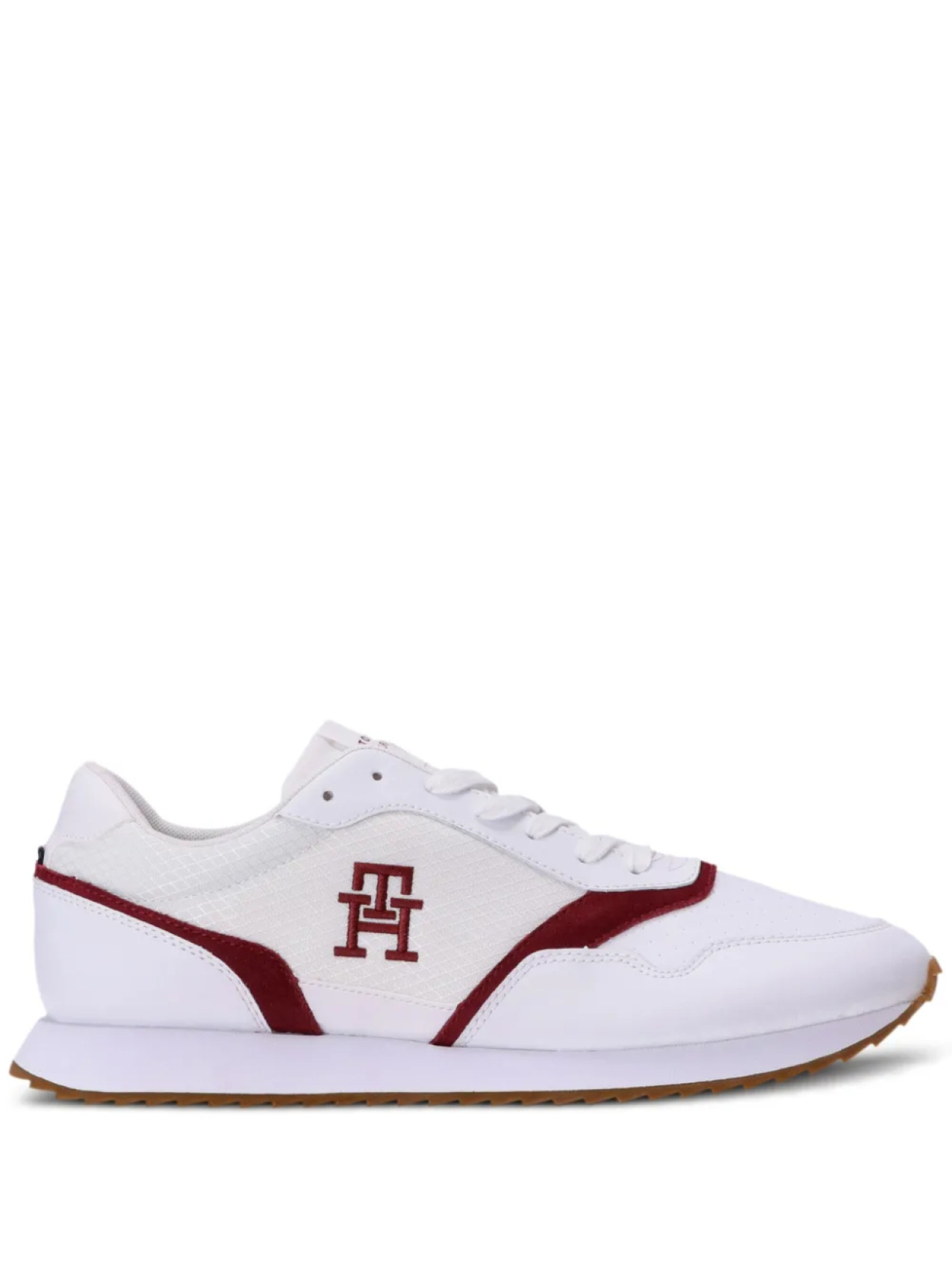 

Кроссовки Runner с вышитым логотипом Tommy Hilfiger, белый