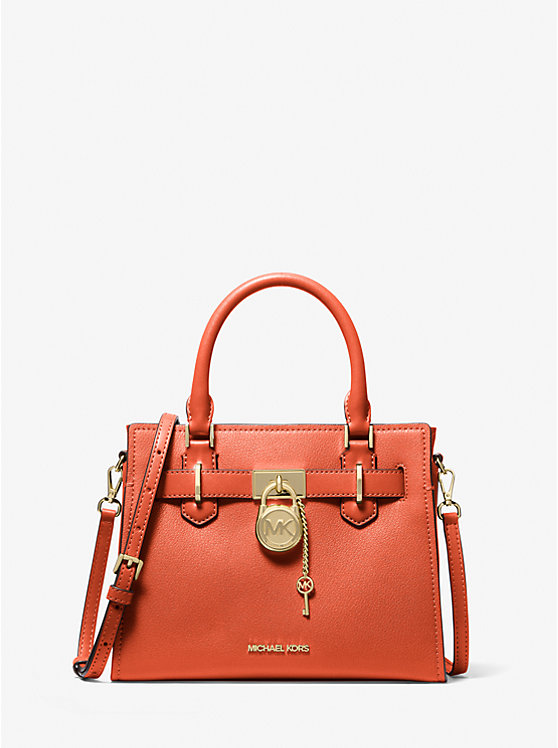 

Сумка Hamilton кожаная маленькая Michael Kors, красный