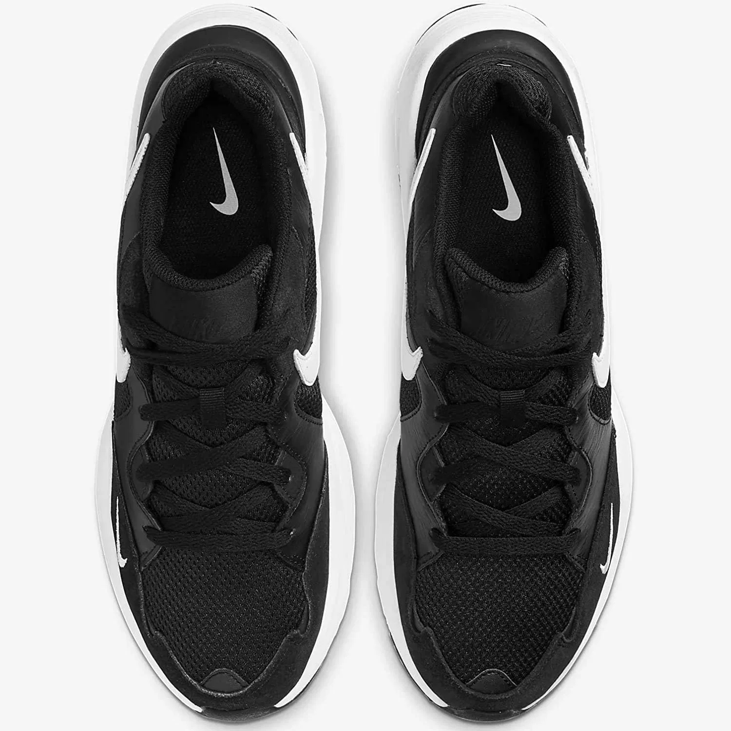 Кроссовки Nike Air Force 1 '07, мужские, черный/белый/черный — фото 4