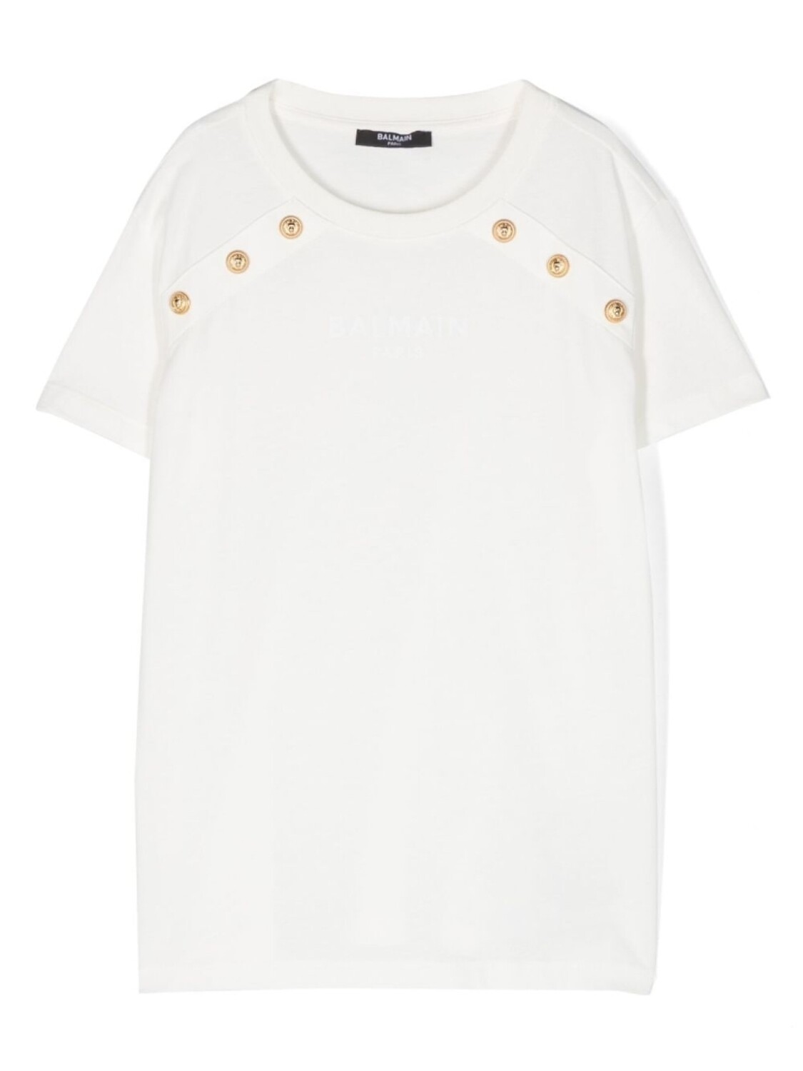 

Balmain Kids футболка с логотипом, белый