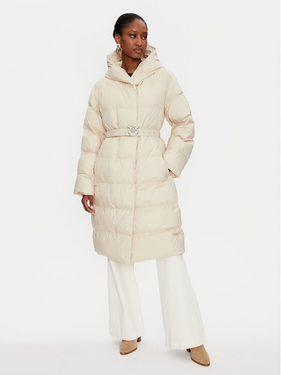 

Зимняя куртка стандартного кроя Collirio Caban 103828 A11M Pinko, бежевый