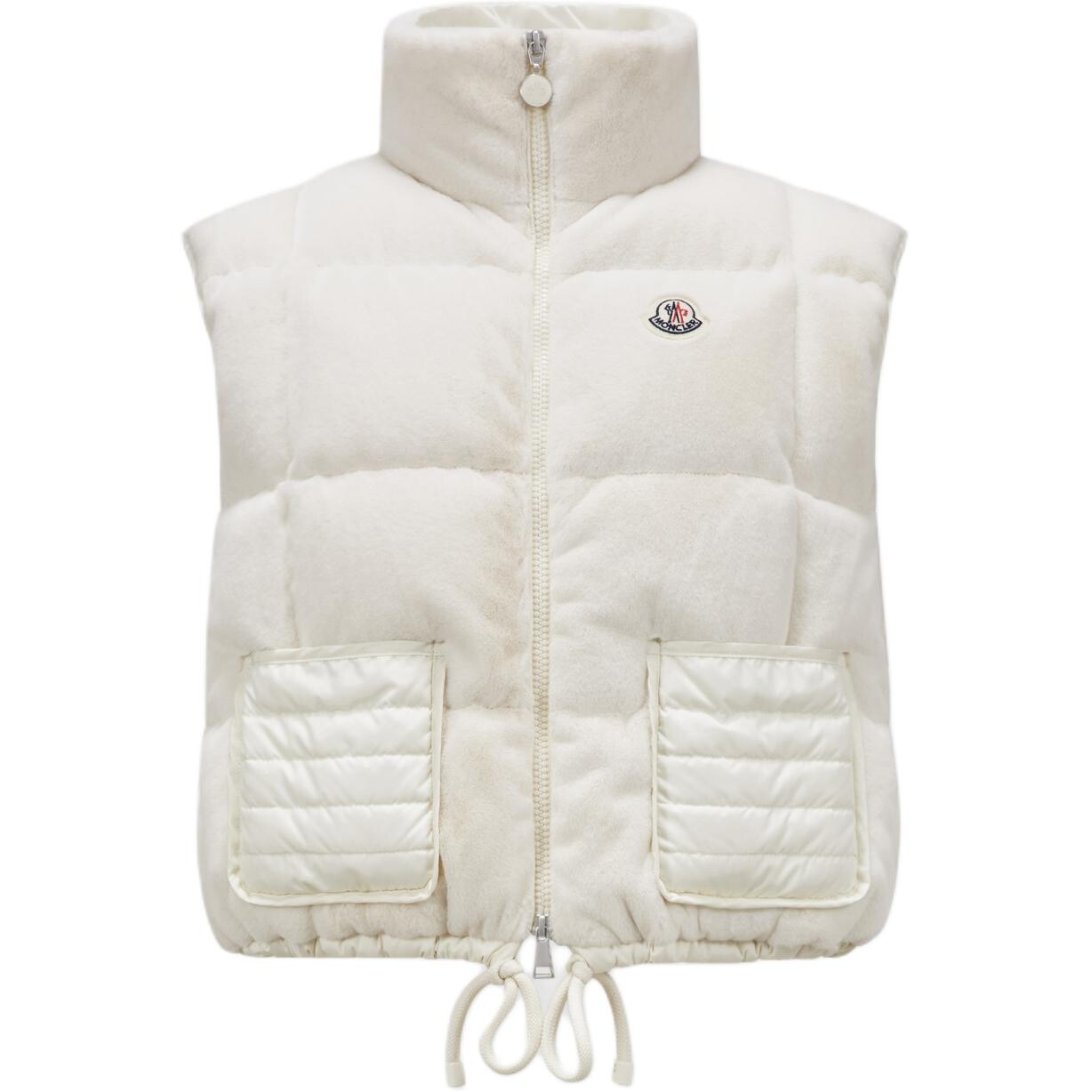 

Жилет женский Raw White Moncler, Белый, Жилет женский Raw White Moncler