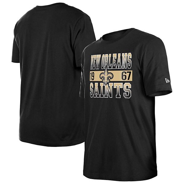

Мужская черная футболка New Orleans Saints City Team New Era