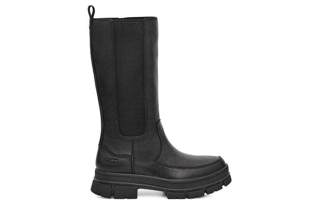 Ботинки высокие UGG Ashton Chelsea, черный — фото 2