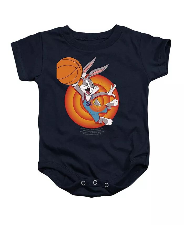 

Детские комбинезоны для девочек Baby-Girls Bugs Slam Space Jam 2, синий