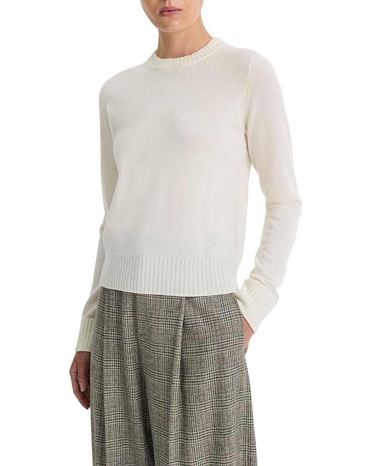 

Свитер Vince Classic Crew Neck, цвет Off White